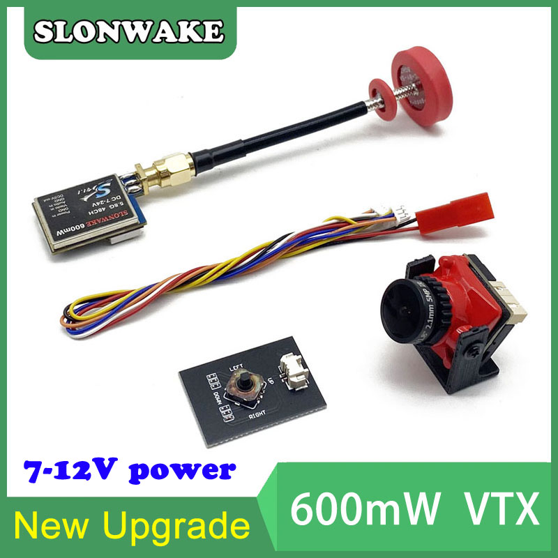 Fpv Drone Transmitter - 5.8 グラム 48CH 600mW 調整可能な VTX-CAM