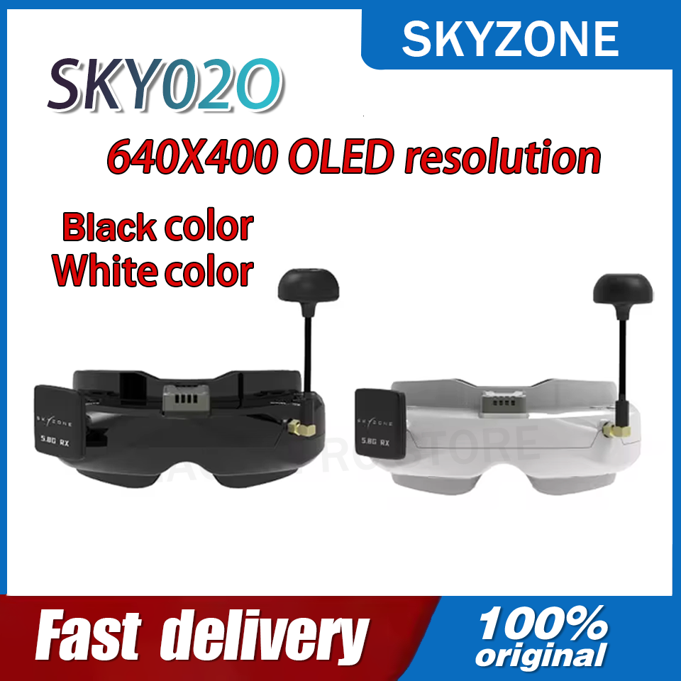 Fpv Drone Battery - SKYZONE SKY02O OLED 5.8GHz 2S-6S FPVゴーグル