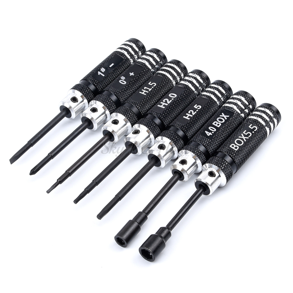 Fpv Drone Tool Kit - 7ピース/セット0/1/1.5/2/2.5/4/5。5ミリメートルdiy六角六角スクリュードライバーツールセットドライバーrcカメラドローンfpv quadcopterヘリコプター