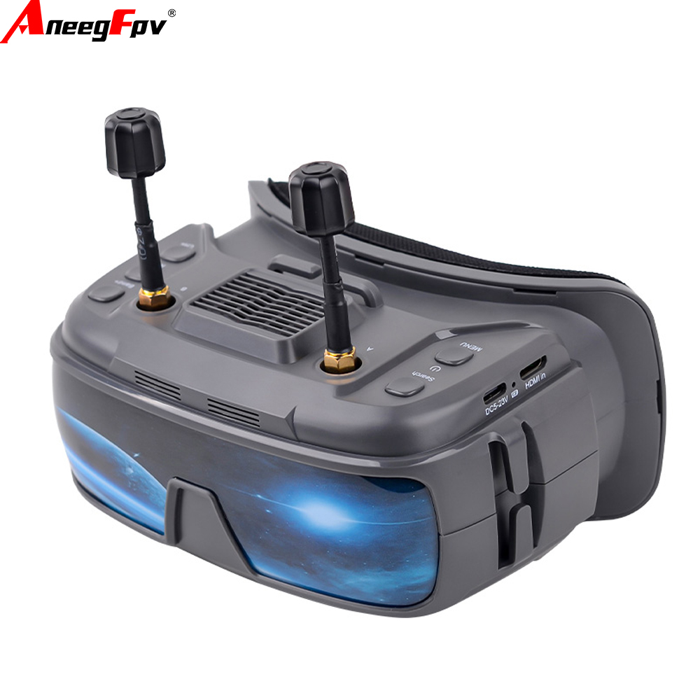 Fpv Drone Goggles - VR200 3.5インチFPVゴーグル 5.8Gアナログ DVR搭載 40CH 1024