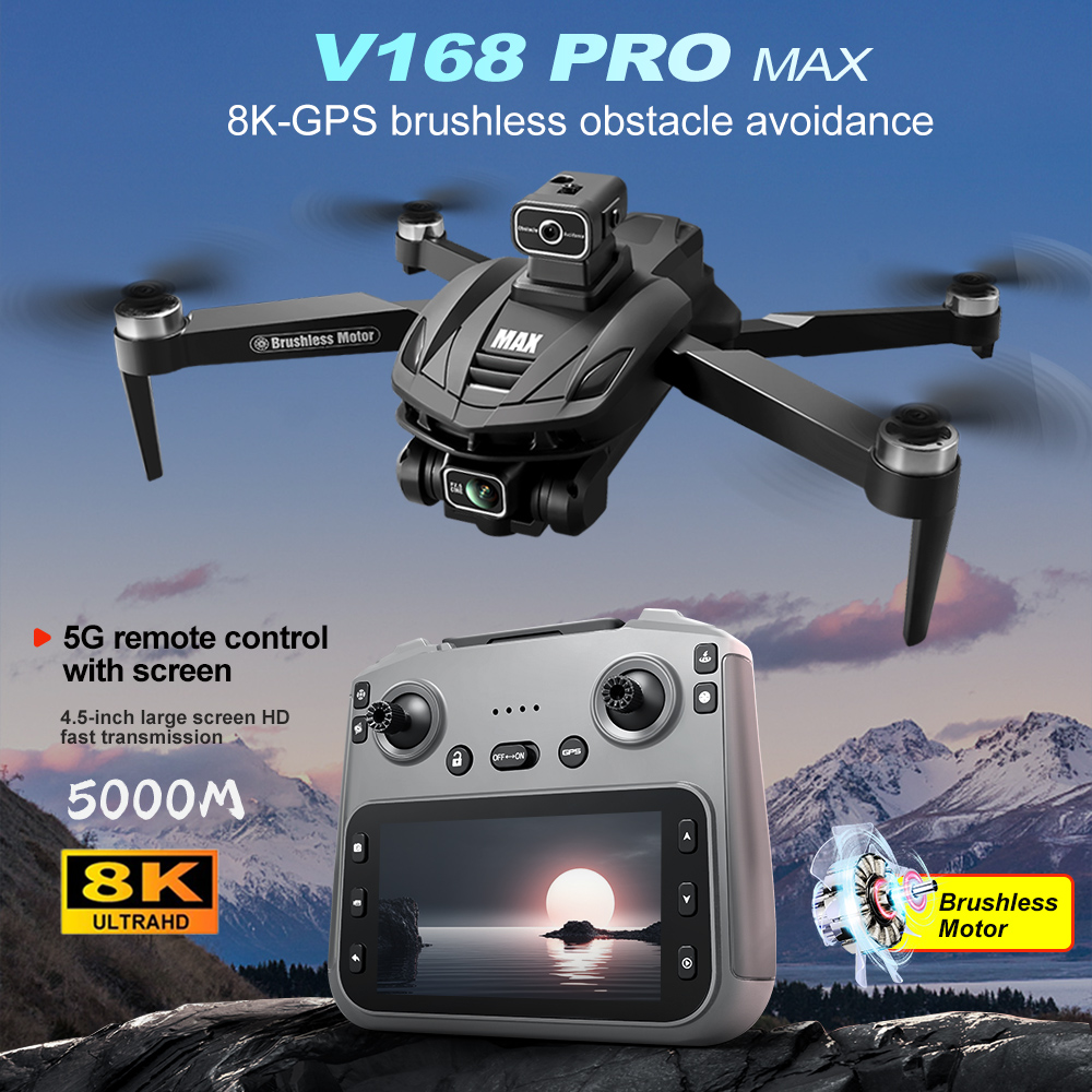 Fpv Drone Charger - V168 PRO Max GPS ドローン 8K