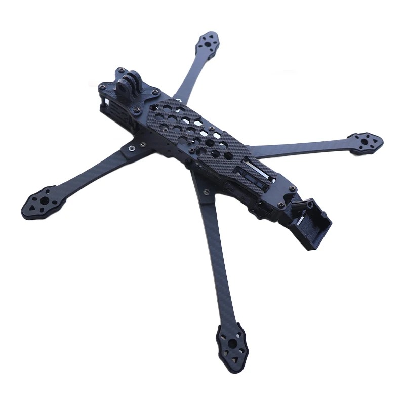 Fpv Drone Tool Kit - ドローンHSKRC-AK ccカーボンファイバーfpv長距離フレームキット,アナログデジタルドローン,dji vistaユニットfpv用のフリースタイルキット,7インチ