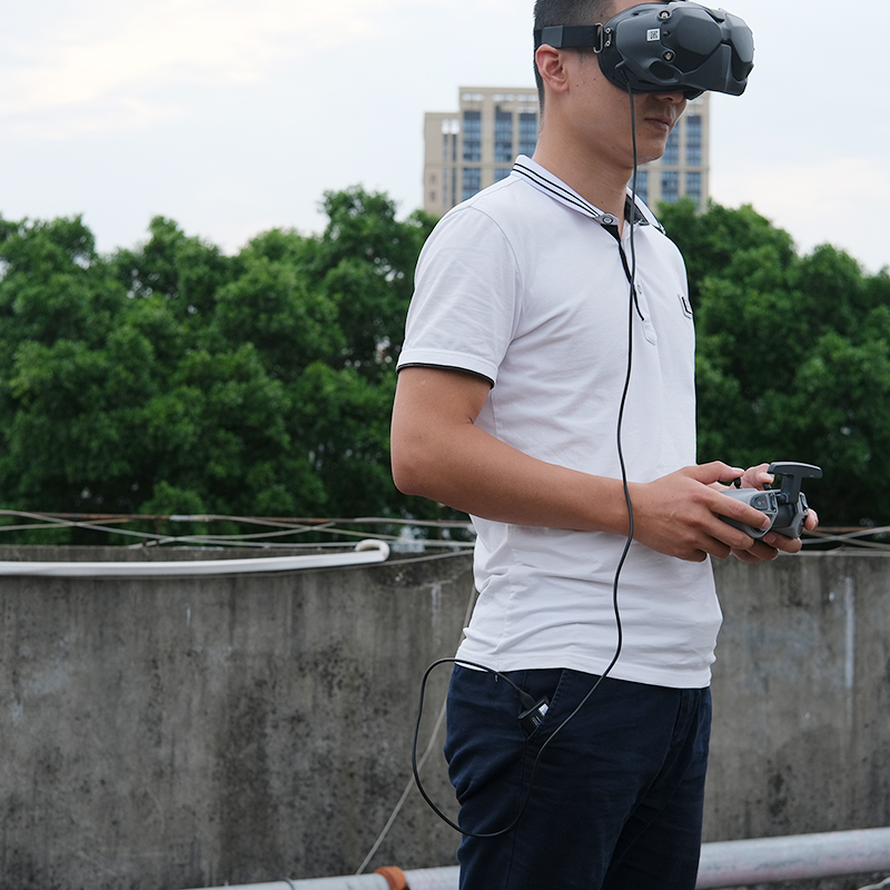 Fpv Drone Goggles - DJI FPV/アバタドローンゴーグル V2 フライトグラスバッテリー充電ケーブル 130/30 センチメートル電源ラインバッテリー接続アクセサリー
