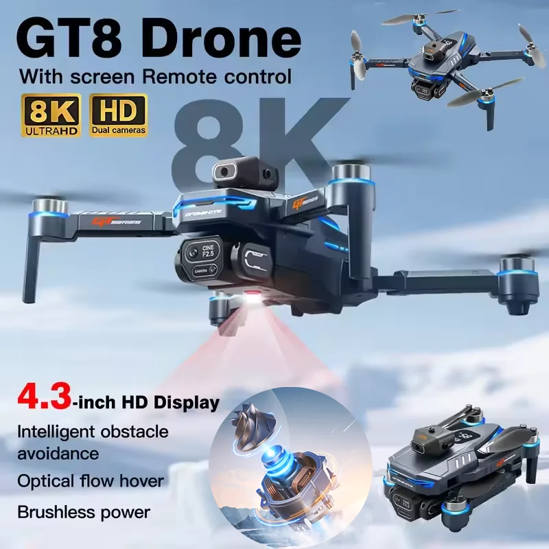 Fpv Drone Charger - ANATEL認証済み 最新ドローン 4KデュアルHDカメラ搭載 ブラシレスモーター 360°障害物回避 折りたたみ式RCクアッドコプター