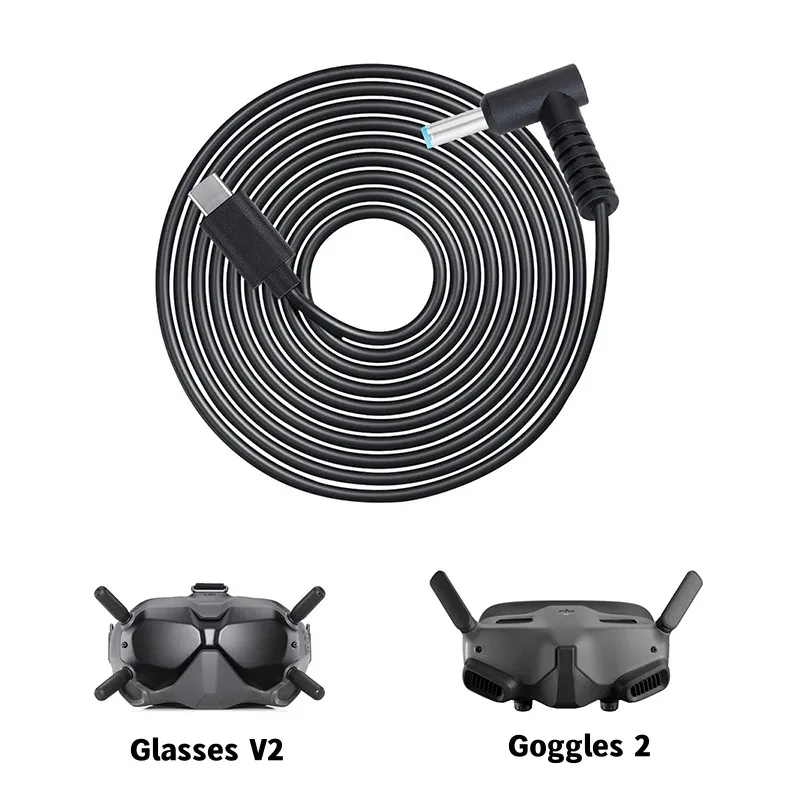 Fpv Drone Goggles - DJI Goggles 2 / Glasses V2用充電ケーブル