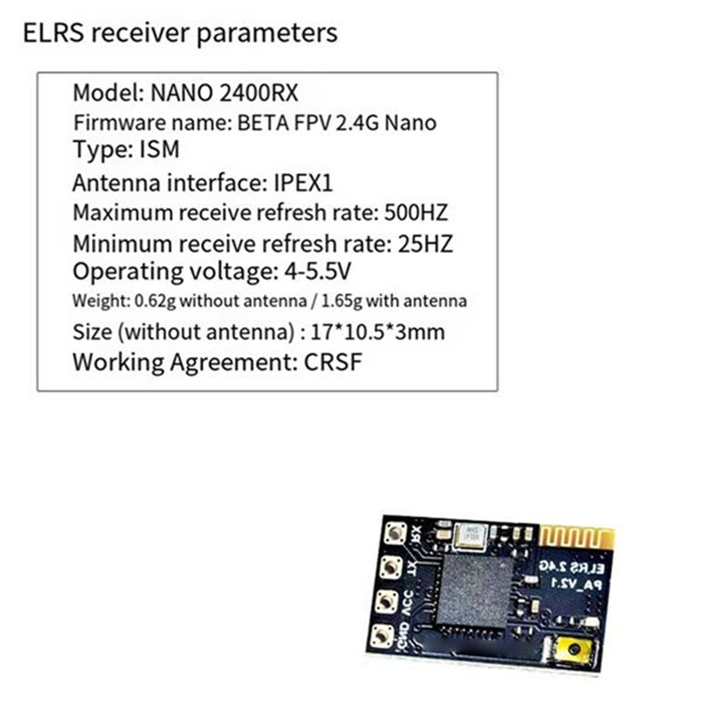 Fpv Drone Antenna - CYGJ-10PCS ELRS 2.4Ghz レシーバー NANO Expresslrs
