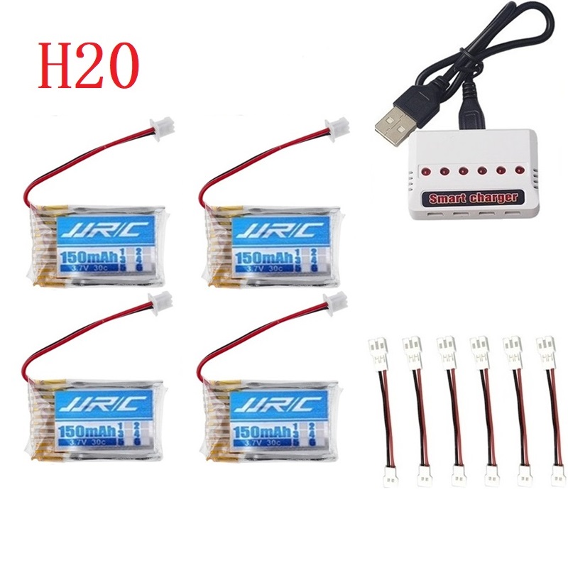 JJRC H20純正バッテリー 3.7V 150mAh JJ - Fpv Drone Charger のレビューと価格
