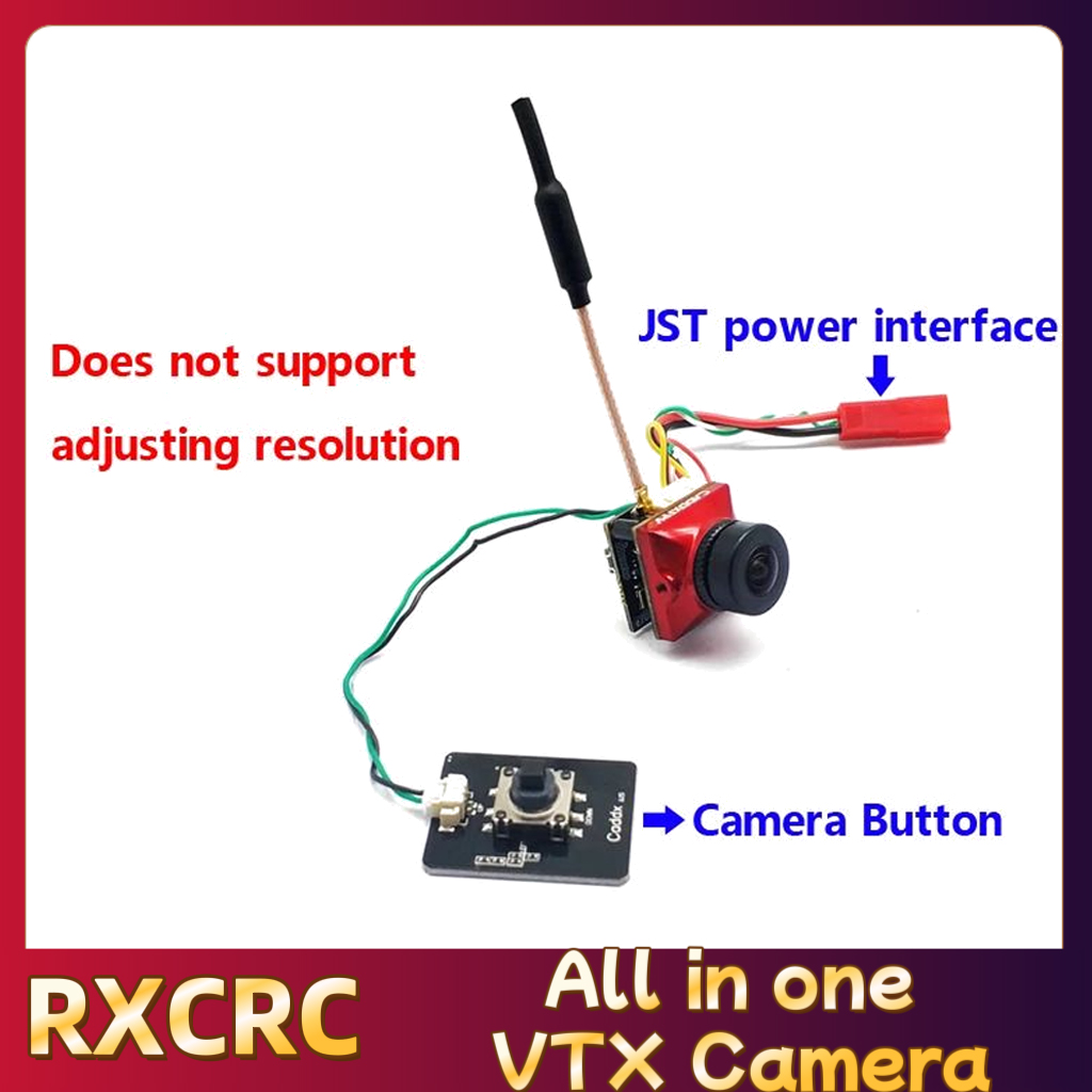 RXCRC 5.8Gモジュール送信機400mW VTX Ca - Fpv Drone Goggles のレビューと価格