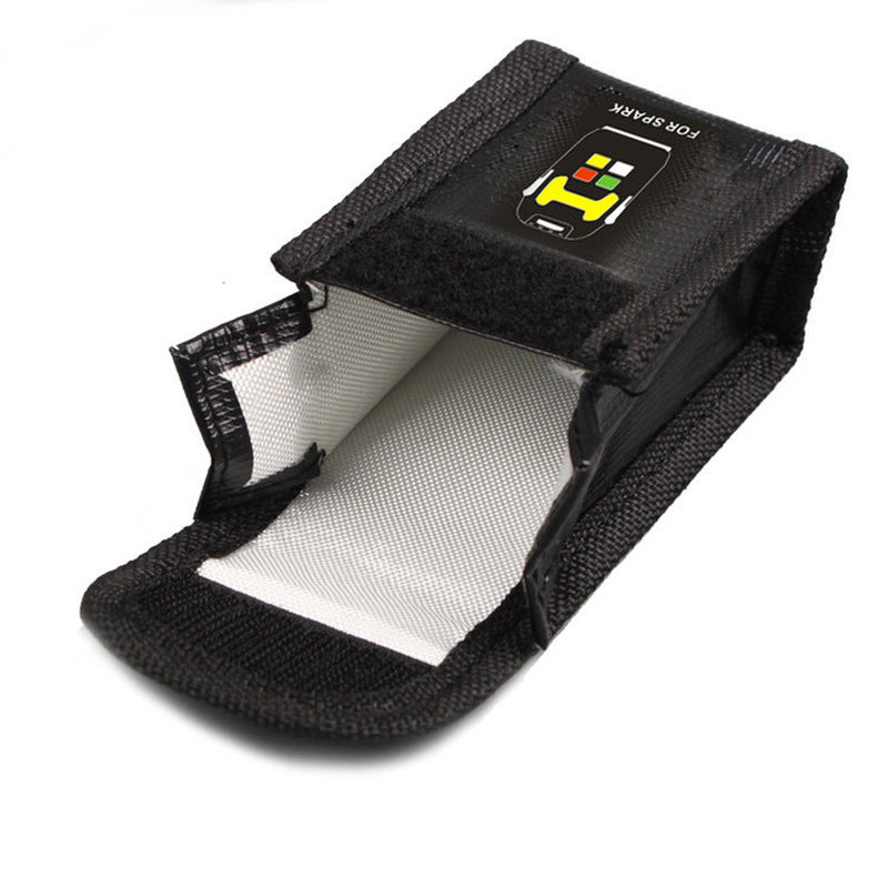 リポバッテリー安全バッグ防爆耐火 50x45x80mm Rc - Fpv Drone Bag のレビューと価格