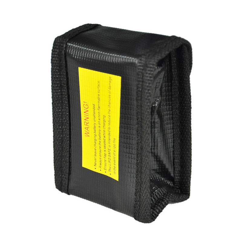 リポバッテリー安全バッグ防爆耐火 50x45x80mm Rc - Fpv Drone Bag のレビューと価格