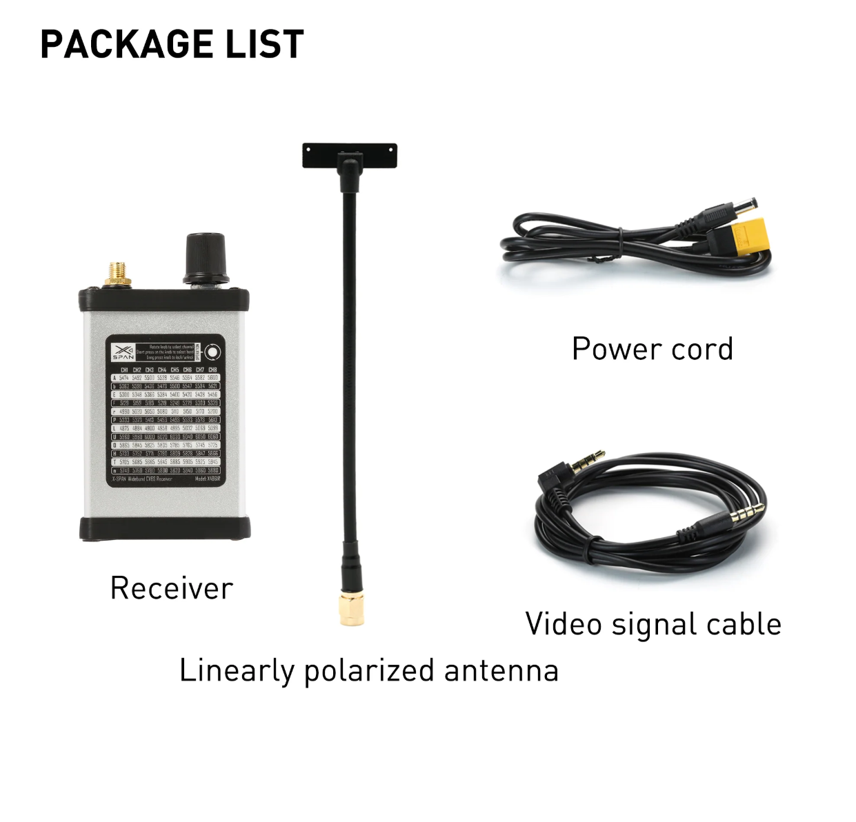 RushFpv 6.1G-7.2G / 4.8G-6.1G  - Fpv Drone Receiver のレビューと価格