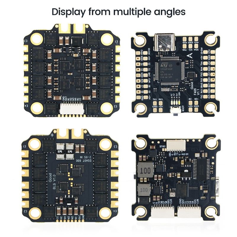 CYGJ-2-6S F405 55A スタック F405 フ - Fpv Drone Flight Controller のレビューと価格