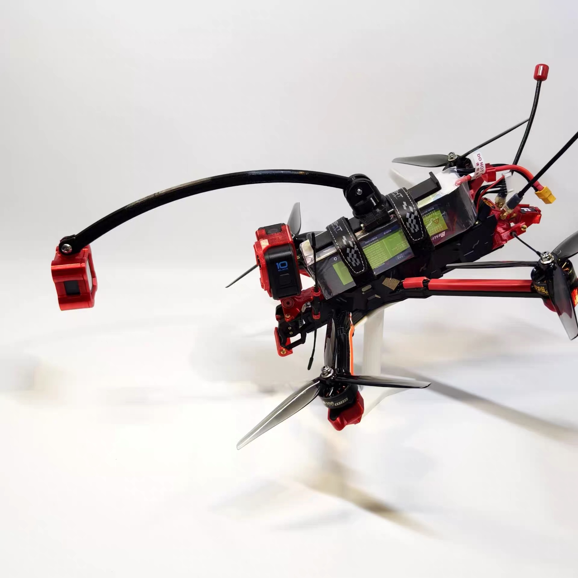 FPV カメラ 360 度回転自撮り棒 3D TPU プリン - Fpv Drone Bag のレビューと価格