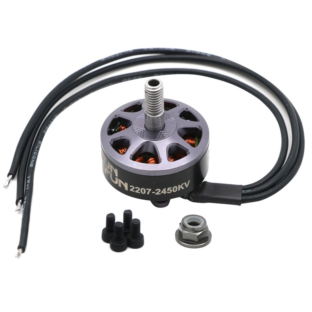 1/4個セット Sun Fun 2207 ブラシレスモーター - Fpv Drone Tool Kit のレビューと価格