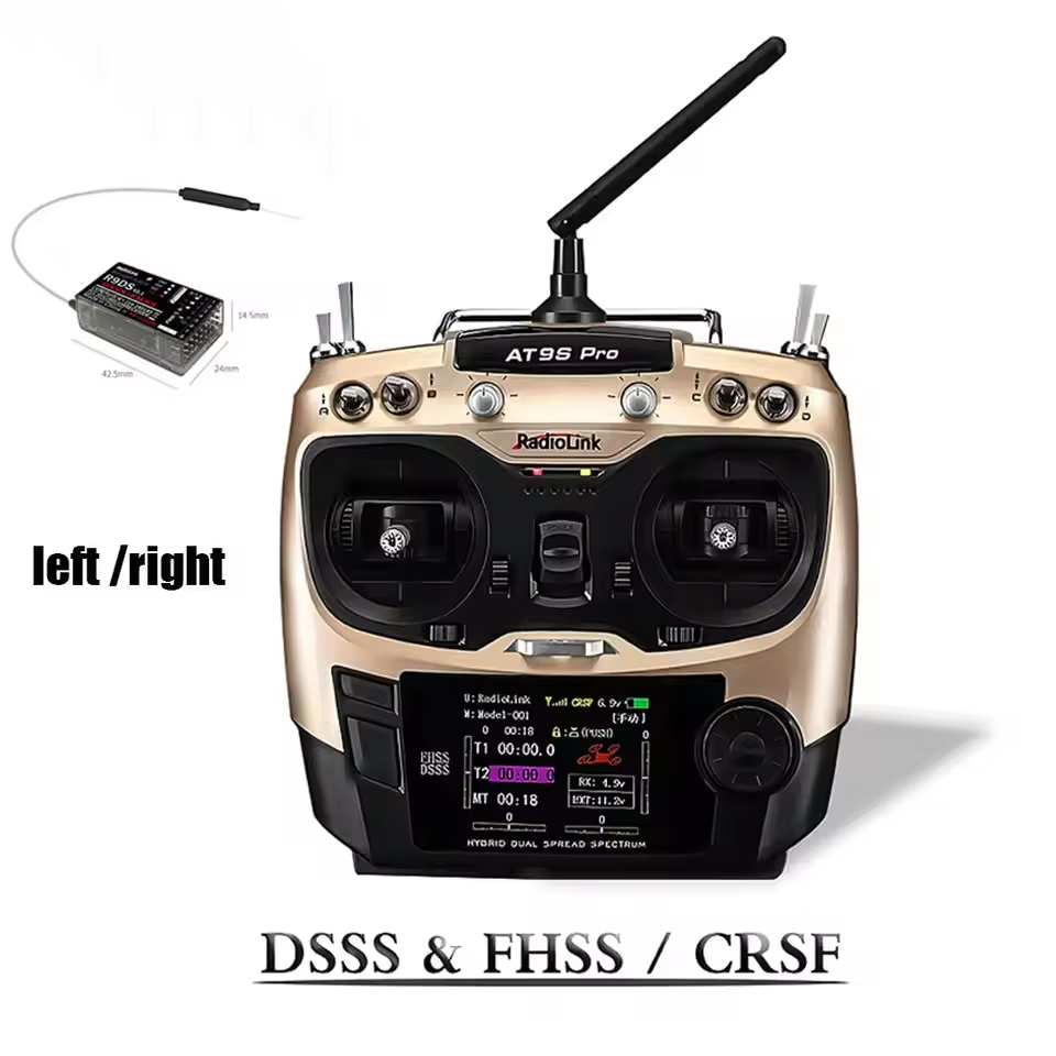 Radiolink AT9SPro 12CH 2.4G DS - Fpv Drone Transmitter のレビューと価格