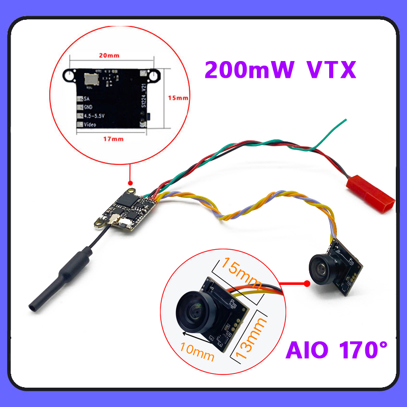 SLONWAKE 5.8G 1200TVL FPV カメラ  - Fpv Drone Frame のレビューと価格