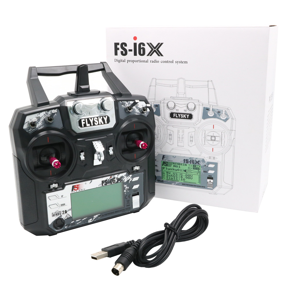 FLYSKY FS-i6X FS i6X 10CH 2.4G - Fpv Drone Flight Controller のレビューと価格