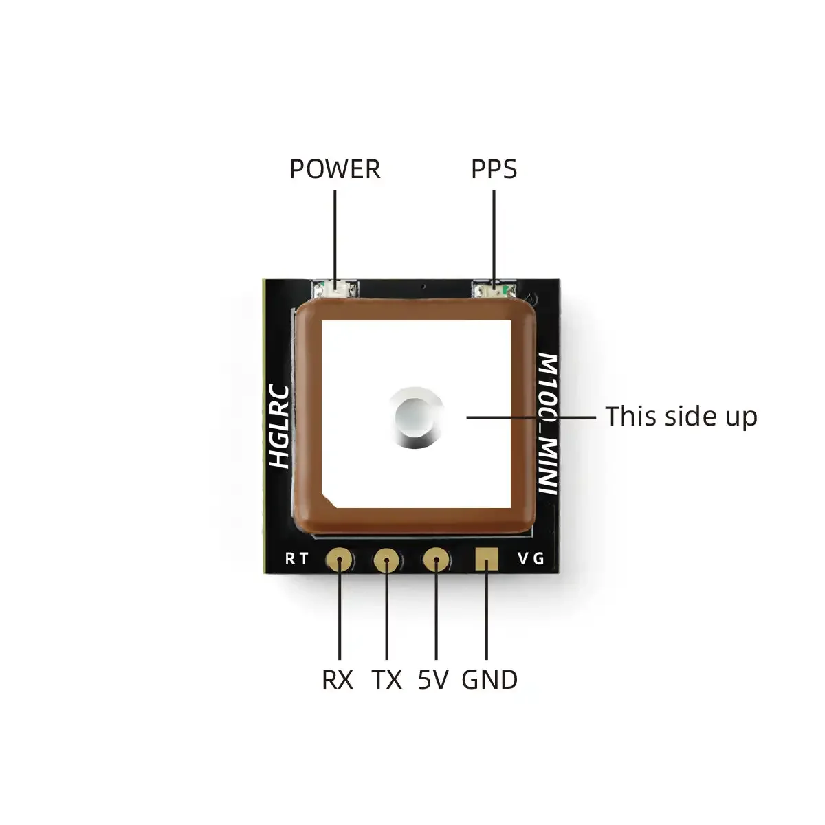 HGLRC M100ミニGPSモジュールM10チップ10Hz - Fpv Drone Kit のレビューと価格